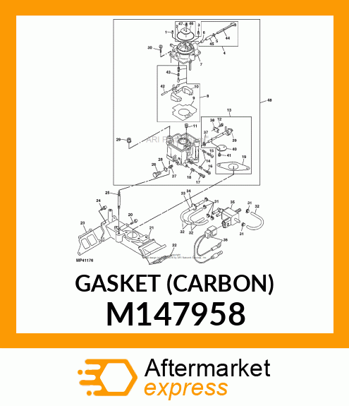 GASKET (CARBON) M147958