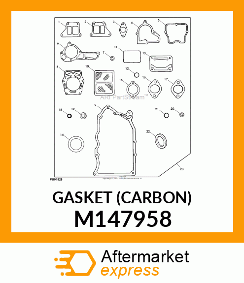 GASKET (CARBON) M147958