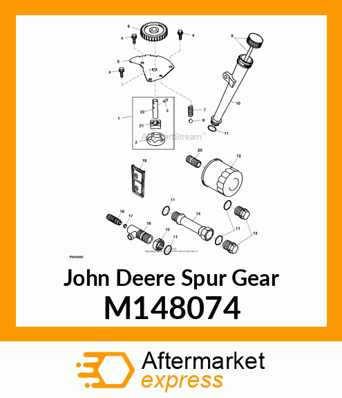 GEAR, SPUR M148074