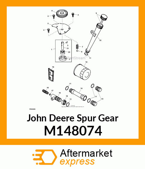 GEAR, SPUR M148074