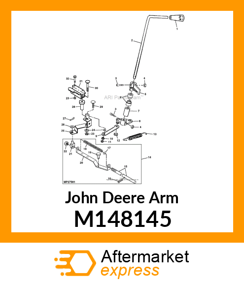 ARM, PTO SWITCH M148145