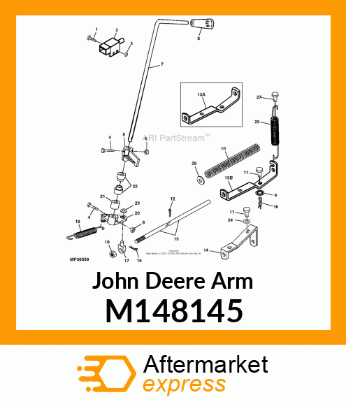 ARM, PTO SWITCH M148145