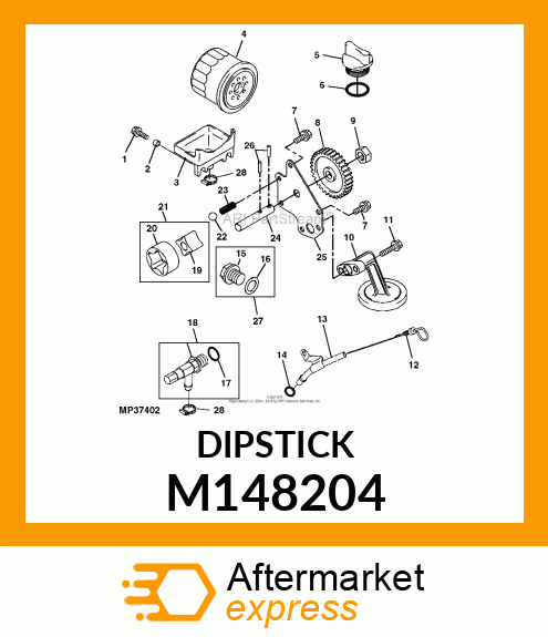 OIL GAUGE M148204