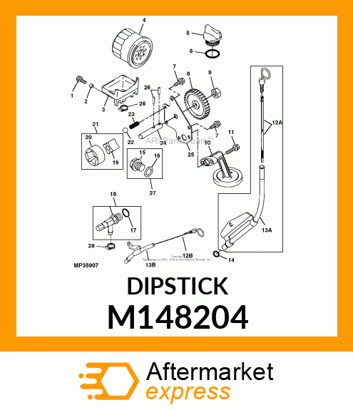 OIL GAUGE M148204