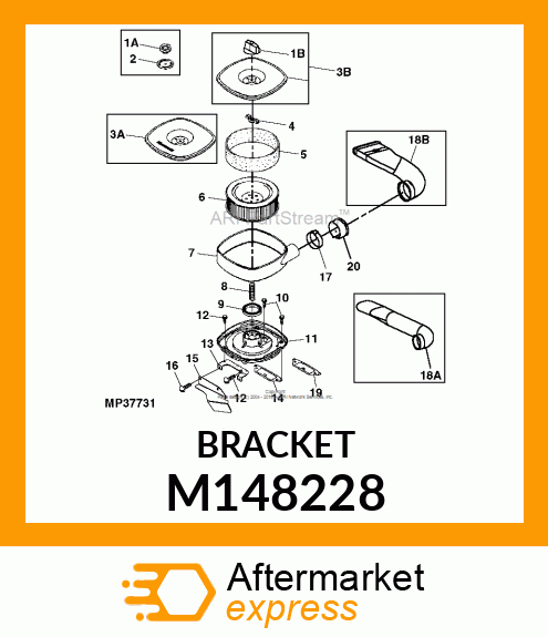 BRACKET M148228