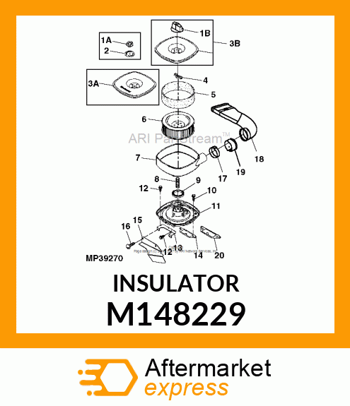 INSULATOR M148229