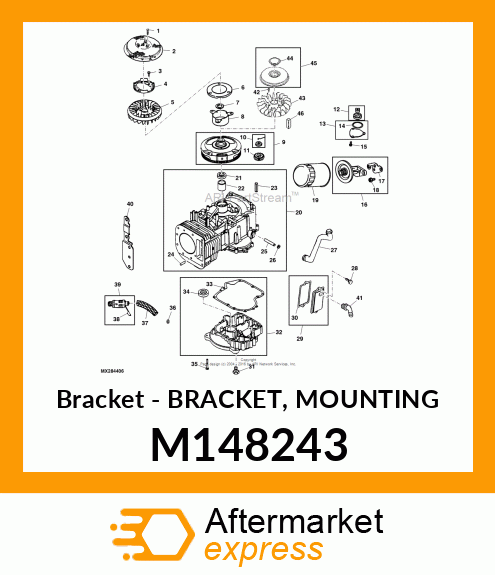 Bracket Mounting M148243