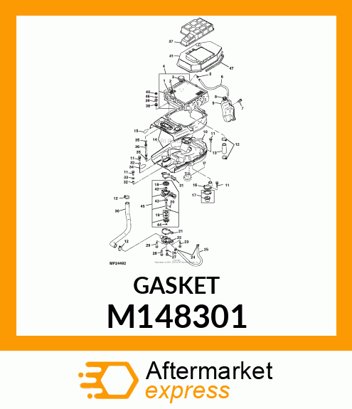 GASKET CARBON SG M148301