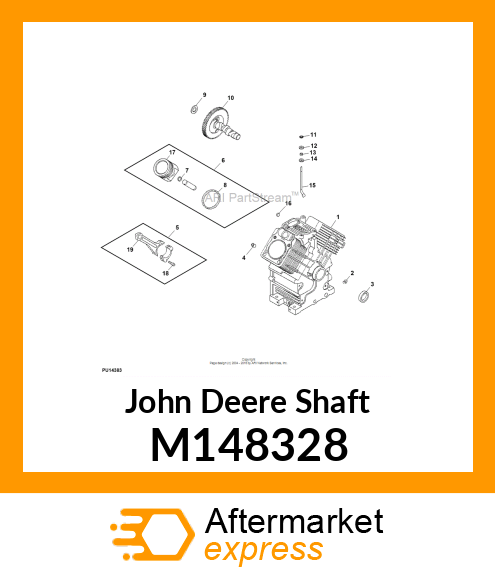 SHAFT, GOVERNOR CROSS M148328