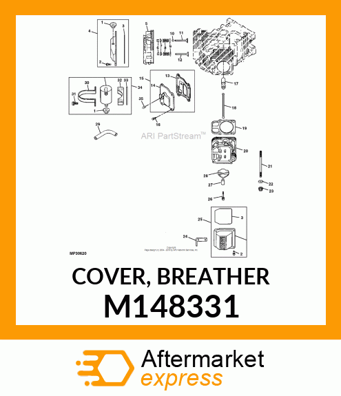 COVER, BREATHER M148331