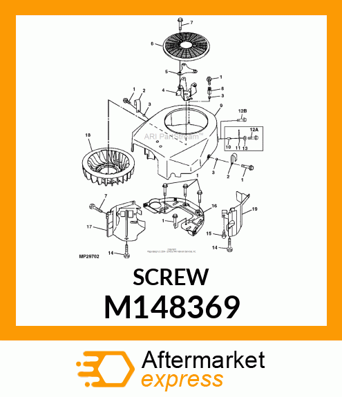 SCREW M148369