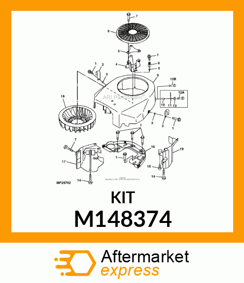 HOUSING,FAN M148374