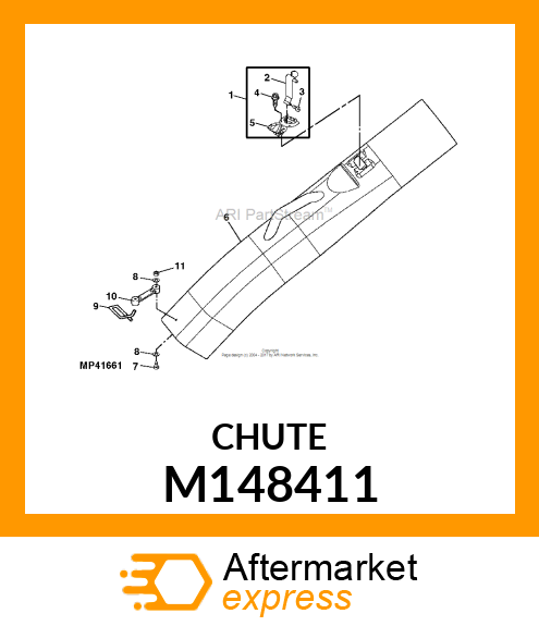 CHUTE, PWR FLW M148411