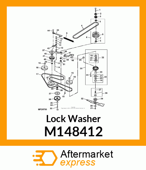 Lock Washer M148412