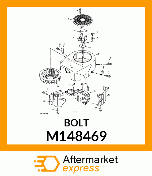 BOLT M148469