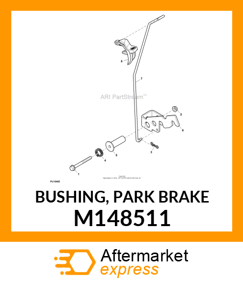 BUSHING, PARK BRAKE M148511