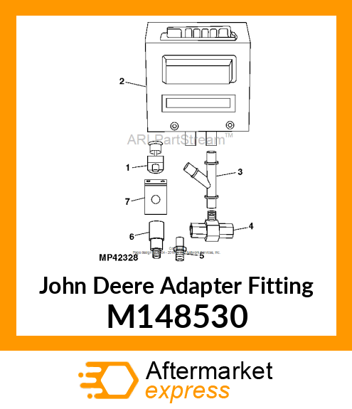 ADAPTER, CUSTOM HEATER M148530