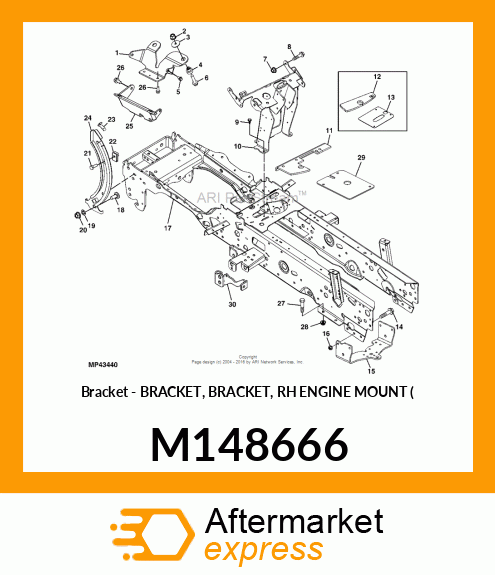 Bracket M148666