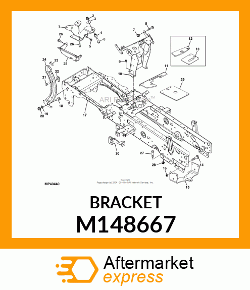 Bracket M148667