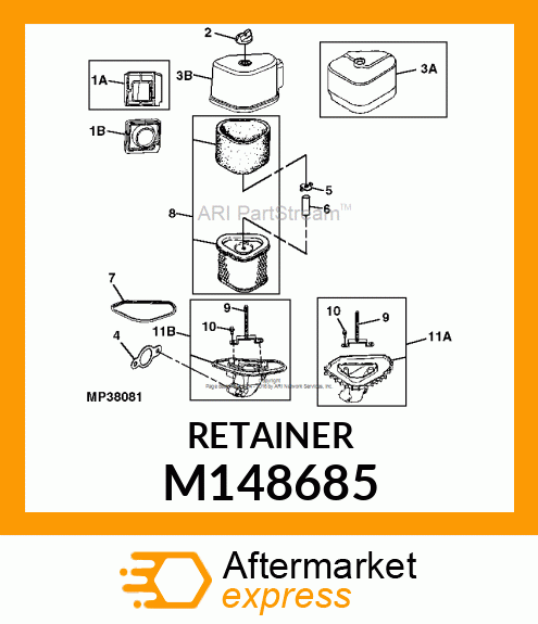 DUCT, AIR M148685