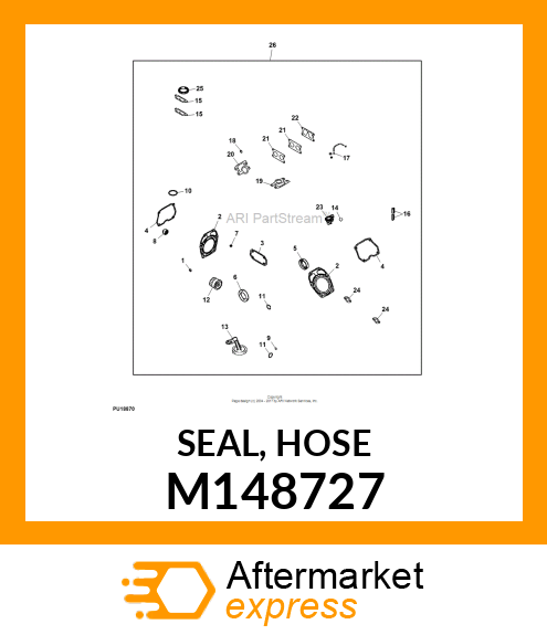 SEAL, HOSE M148727