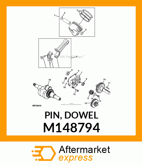 PIN, DOWEL M148794