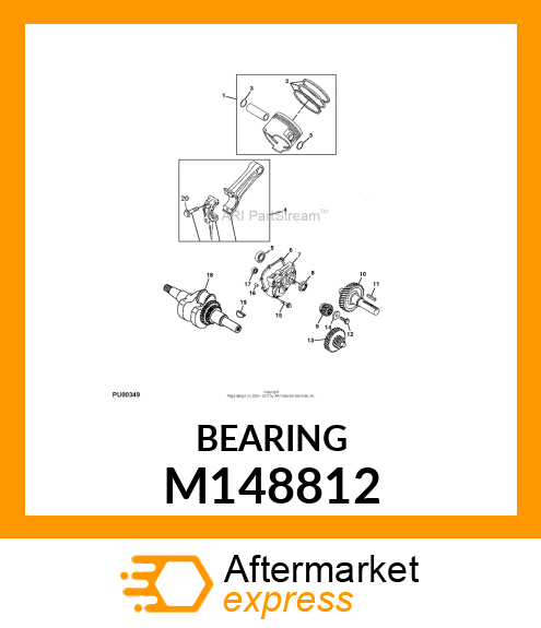 BEARING M148812