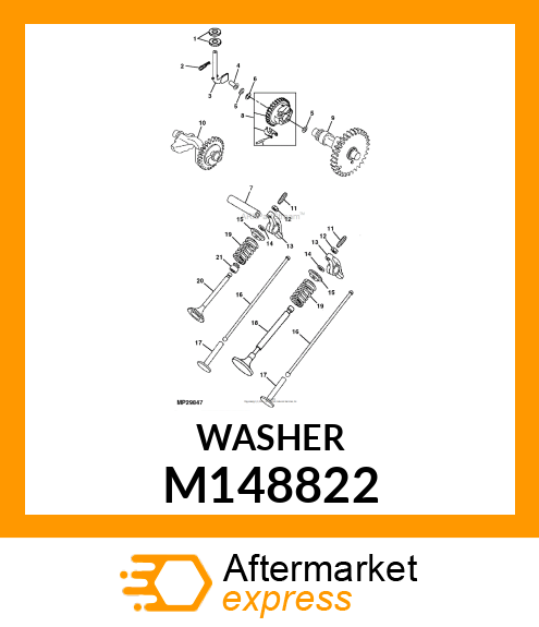 WASHER M148822