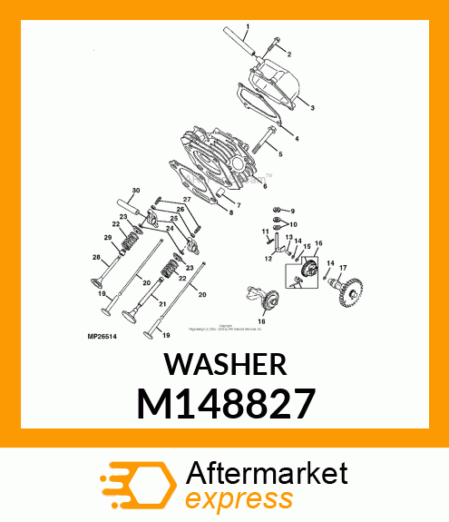 WASHER M148827