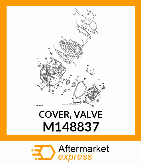 COVER, VALVE M148837