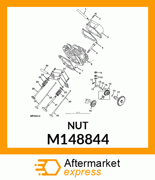 NUT M148844