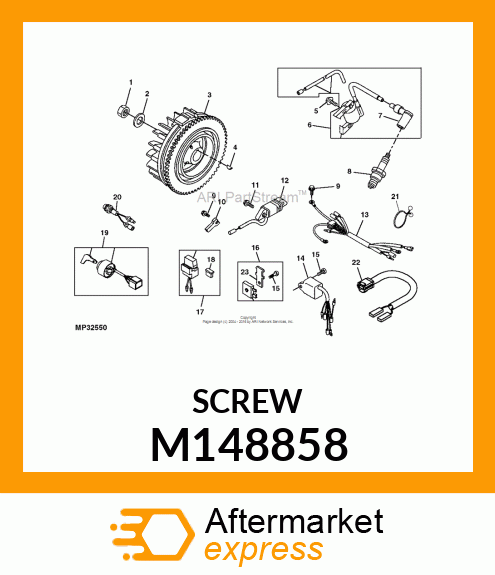 SCREW M148858