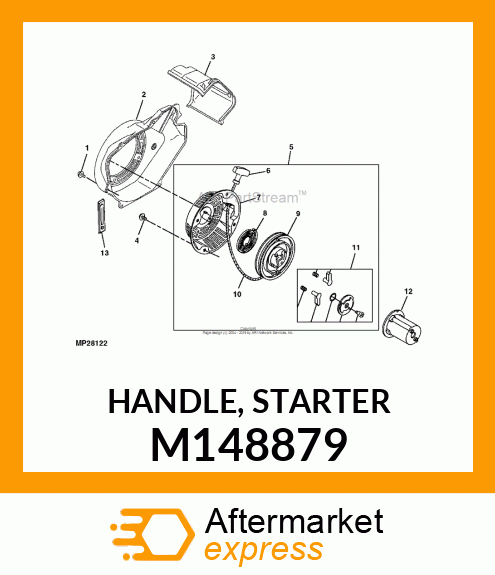 HANDLE, STARTER M148879