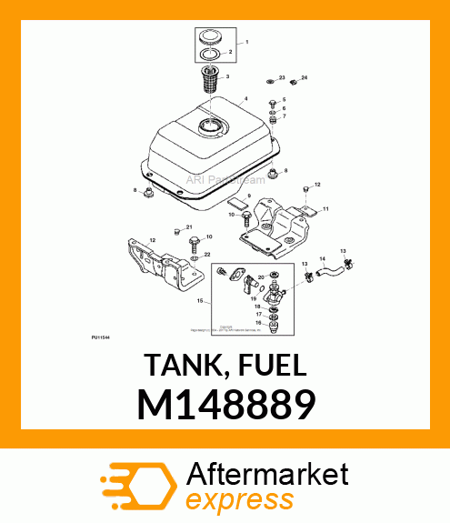 TANK, FUEL M148889