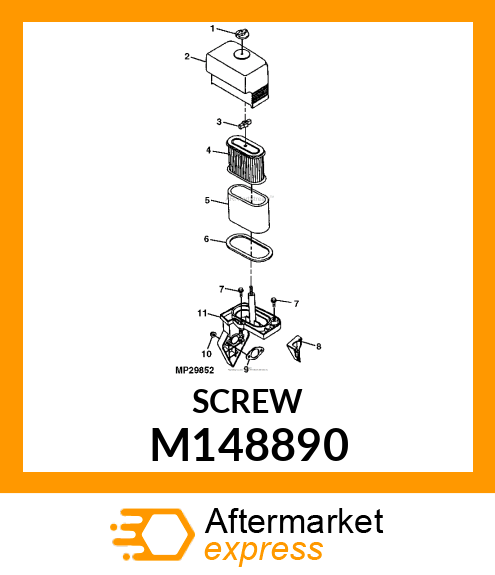 SCREW M148890