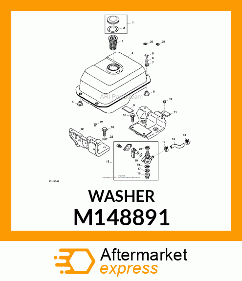 WASHER M148891