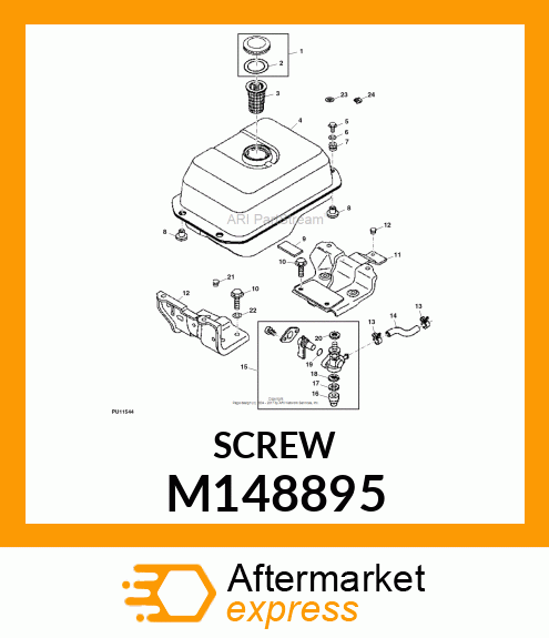 SCREW M148895