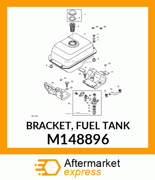 BRACKET, FUEL TANK M148896