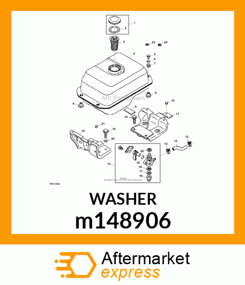 WASHER m148906