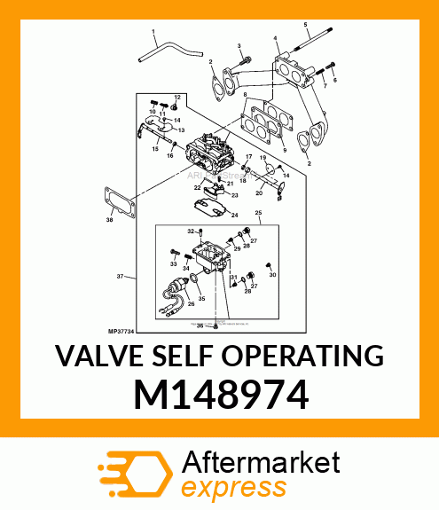 Valve Self Operating M148974