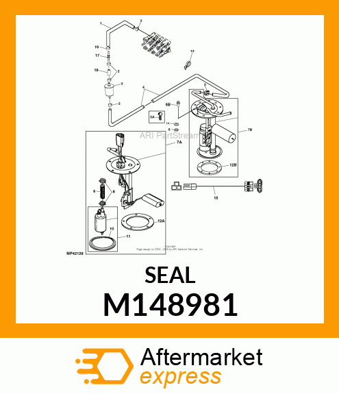 SEAL, FUEL TANK M148981