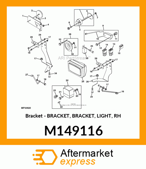 Bracket M149116