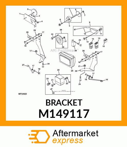 Bracket M149117