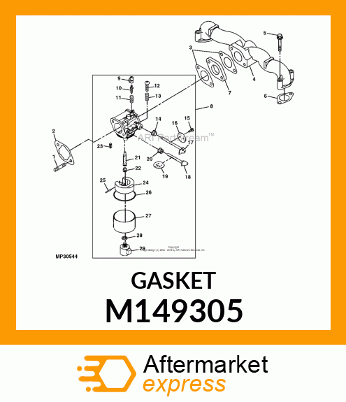 GASKET, INSULATOR M149305