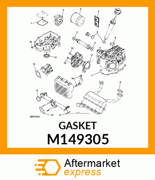 GASKET, INSULATOR M149305