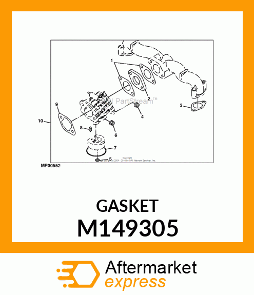 GASKET, INSULATOR M149305