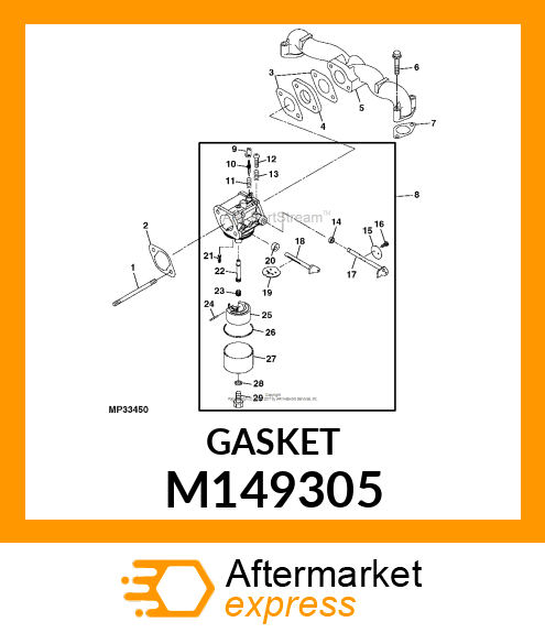 GASKET, INSULATOR M149305