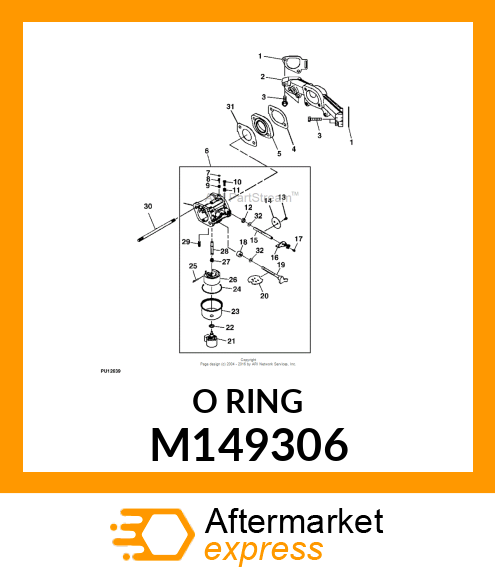 GASKET, CHAMBER M149306