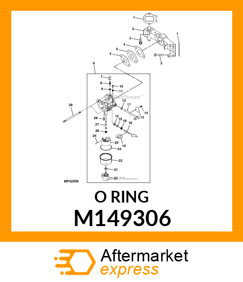 GASKET, CHAMBER M149306