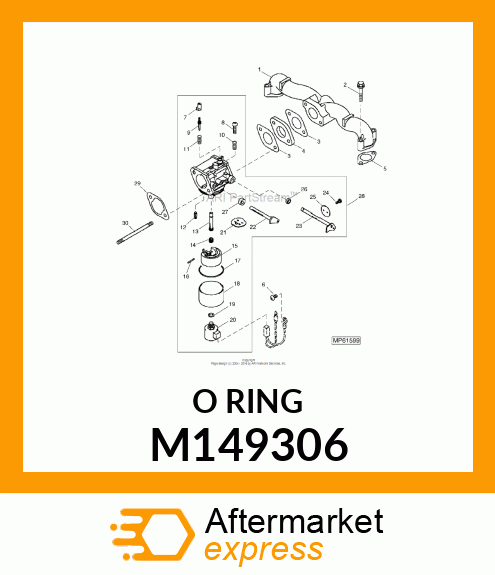 GASKET, CHAMBER M149306